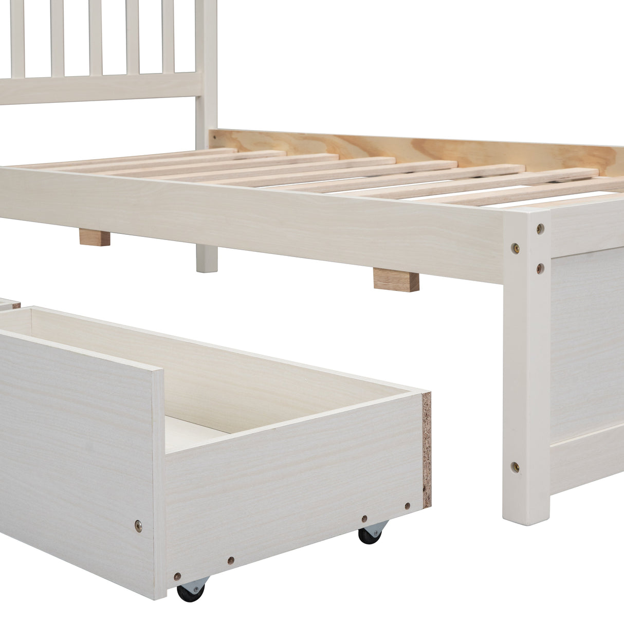 The Modern Storage Twin Bed Frame – Streamlined Design Meets Practical Elegance