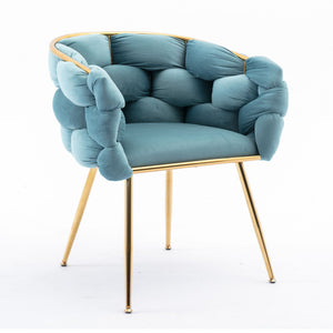 Luxury Modern Simple Leisure Single Sofa Chair Bedroom Lazy Person Household Dresser Stool Manicure Table Back Chair