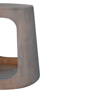 Open Side Table - Gray Ash