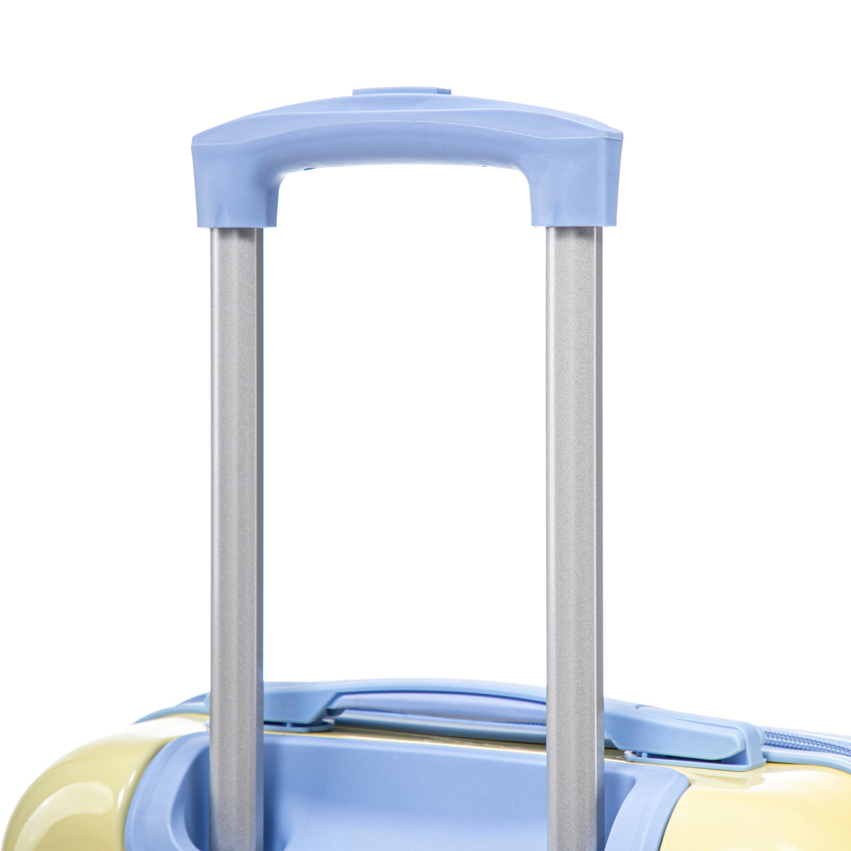 14'/20' 2-Piece PC Spinner Wheel Luggage Set in Gradient Blue and Yellow