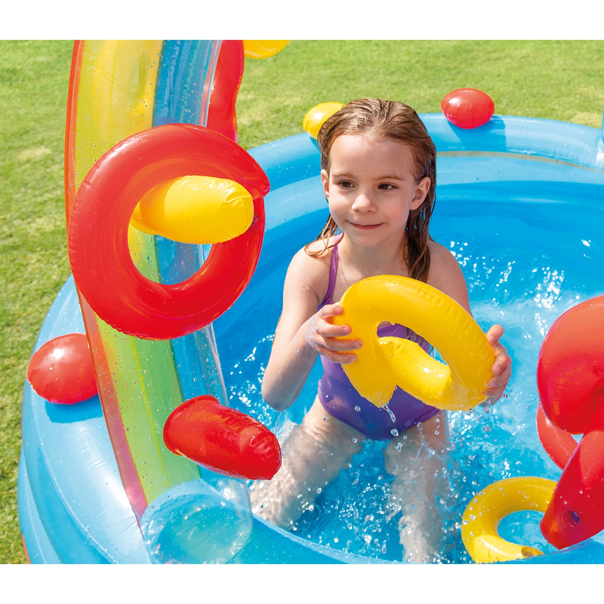 Intex-9.75-x-6.3-Foot-Rainbow-Slide-Inflatable-Pool-and-Water-Slide-Ring-Center-Swimming-Pools