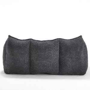 Comfortable Dual Beanbag Chair With High Resilience Foam Core For 2 People
