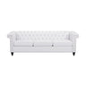 Chesterfield Style 3 Seater Sofa With Deep Button Tufting
