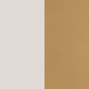 Square Counter Height Stools (Set of 2) - Beige / Gold