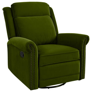 360 Degrees Swivel Recliner Manual Rocking With Adjustable Backrest