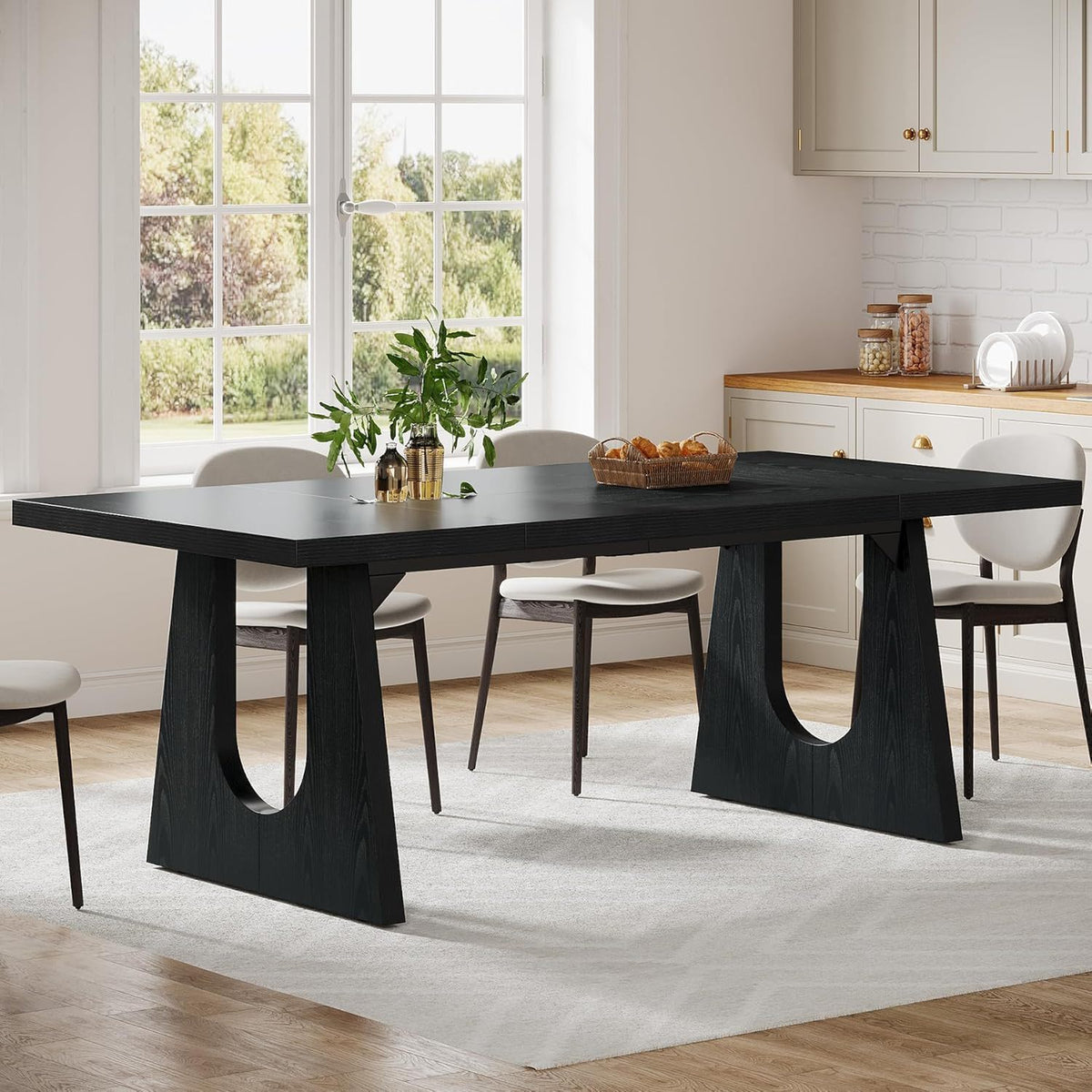 Dining Large Rectangular Kitchen & Dinner Table