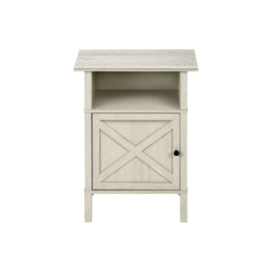 Transitional Accent Table With Storage