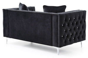 Elegant Track Arm Loveseat