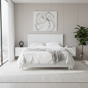 White Queen Size Bed Frame