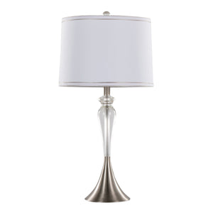 Ashland 28" Contemporary Crystal Table Lamp Set of 2