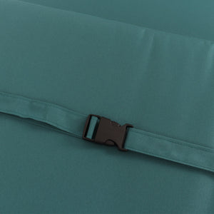 2-Piece Outdoor Chaise Lounge Cushion Set, Smoke Blue