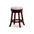 24-counter-stool,-cherry-finish,-beige-fabric-seat-Table-&-Bar-Stools
