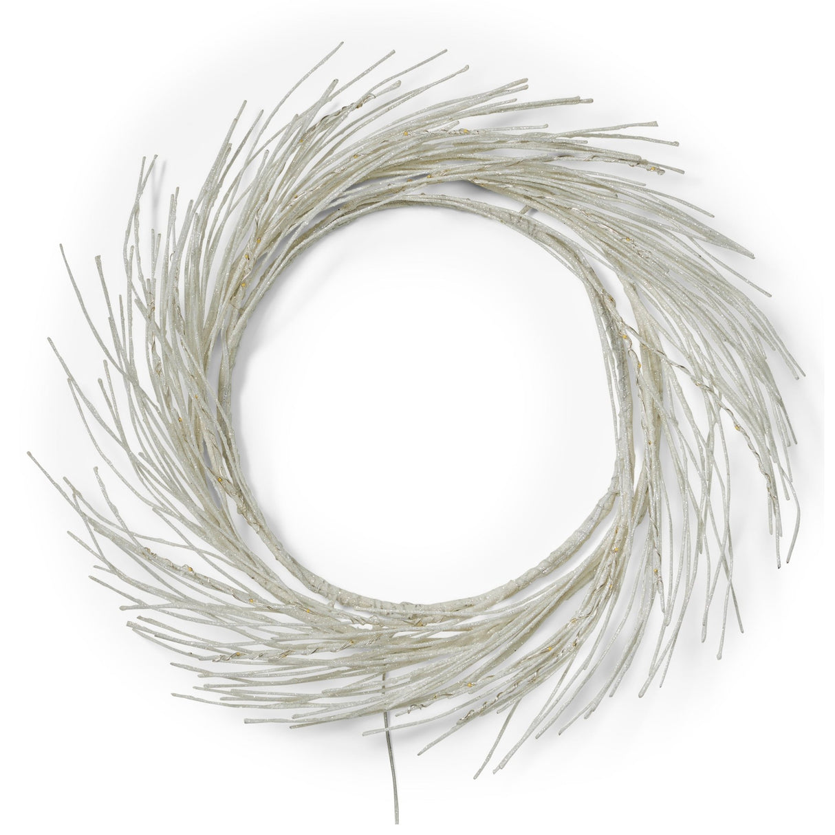 24" PAPER WREATH WITH LED LIGHTS - Tuesday Morning - Decorative Objects