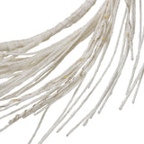 24" PAPER WREATH WITH LED LIGHTS - Tuesday Morning - Decorative Objects