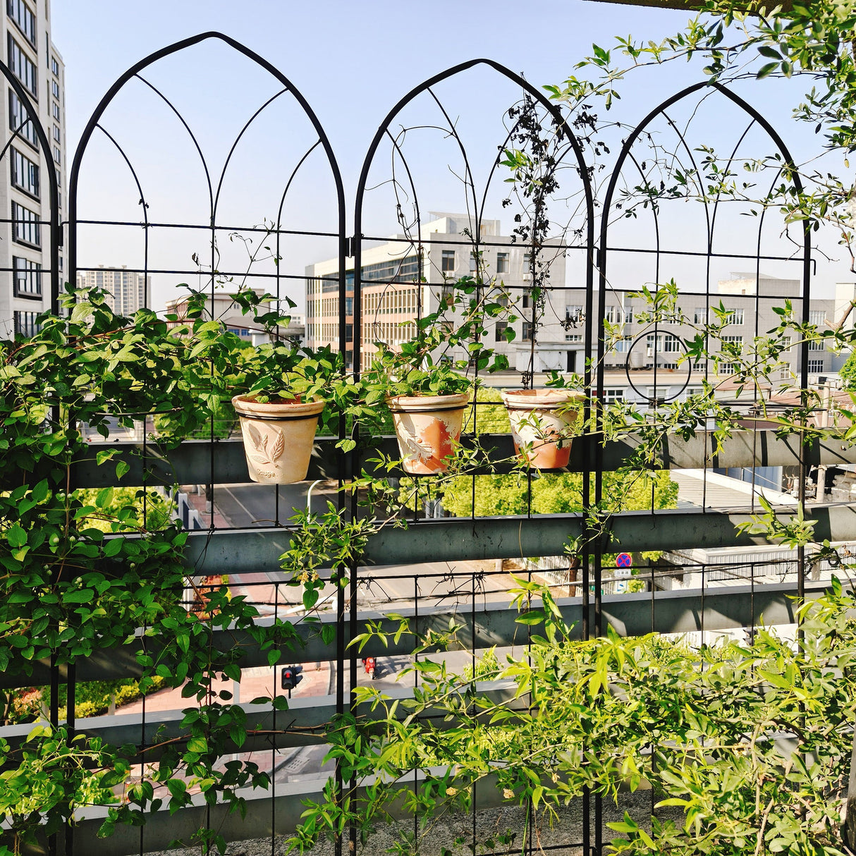 4 Pack Metal Garden Trellis