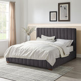 The Upholstered Wingback Bed – A Refined Union of Contemporary Comfort and Architectural Elegance