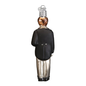 Groom Brunette Ornament