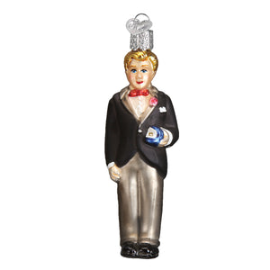 Groom Blonde Ornament