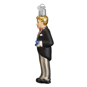 Groom Blonde Ornament