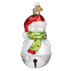 Jingle Bell Snowman Christmas Ornament
