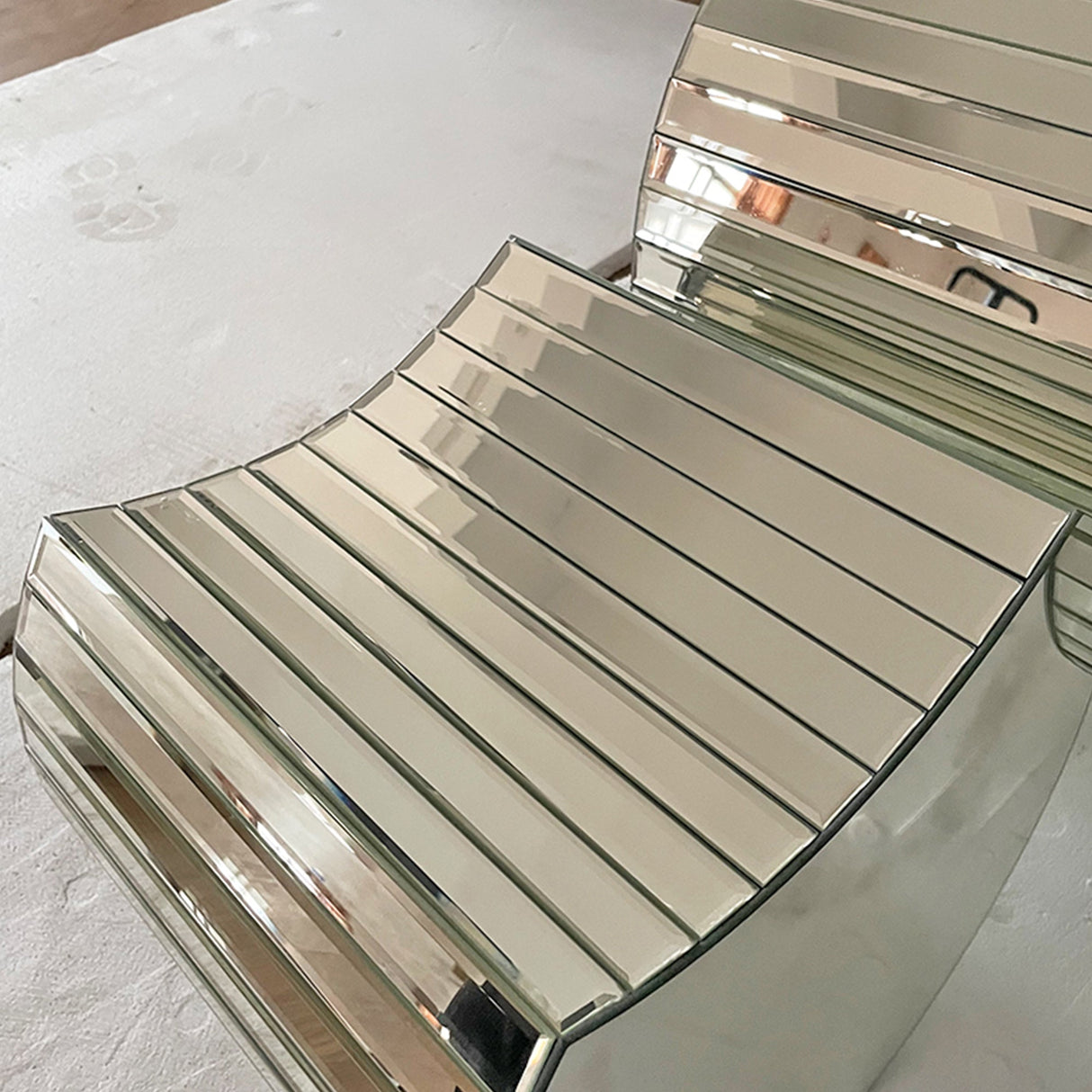 Luxury Mirror Coffee Table