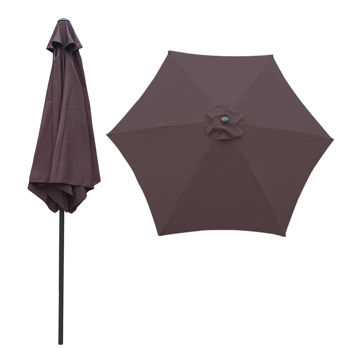 9FT Umbrella Chocolate