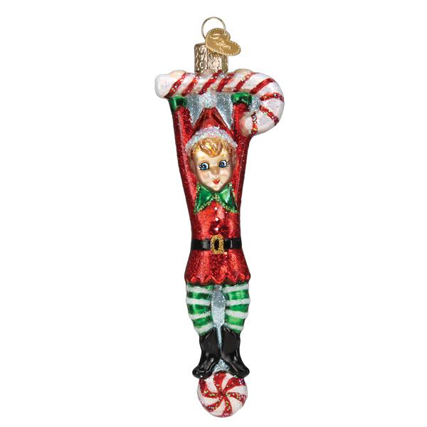 Playful Elf Ornament