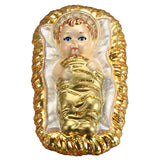 Baby Jesus In Manger Ornament