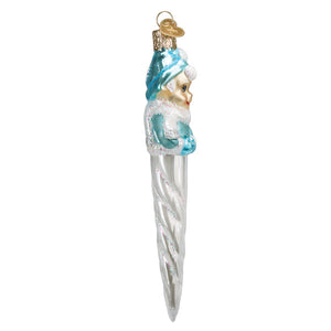 Frosty Elf Icicle Christmas Ornament