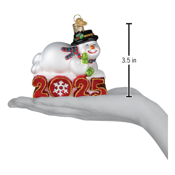 2025 Snowman Ornament by Old World Christmas