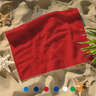 Small Beach, Game & Sports Towel: 100% Cotton Terry Velour Pack of 2
