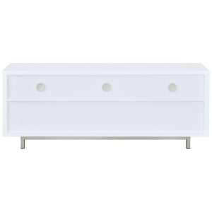 Casey 2-drawer Engineered Wood 60-inch TV Stand White