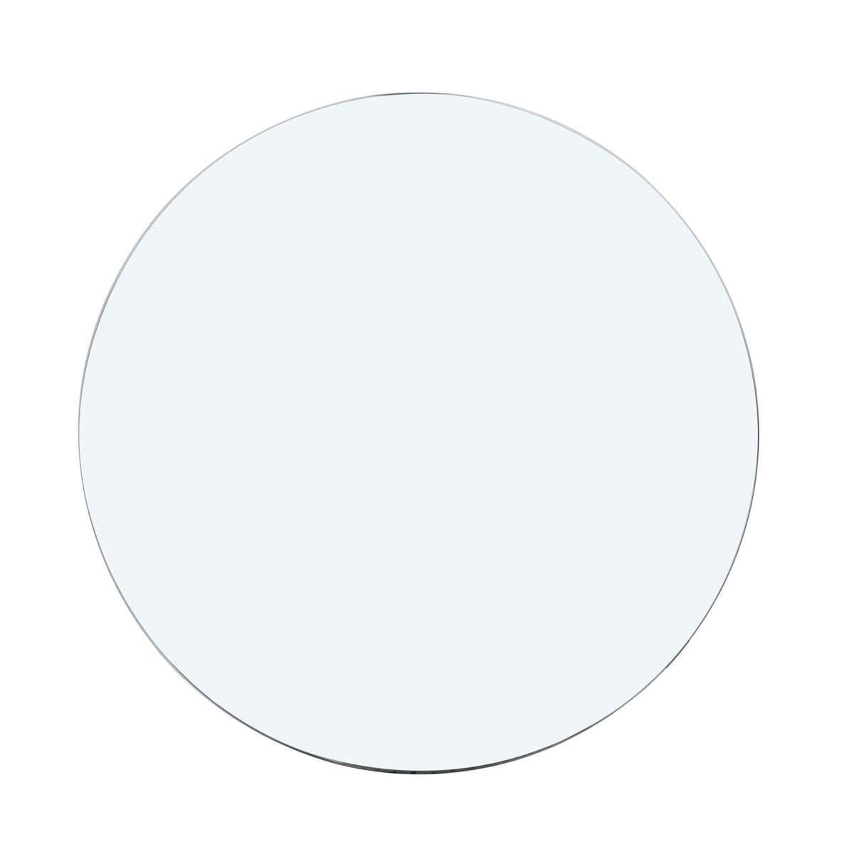 Round Tempered Glass Table Top