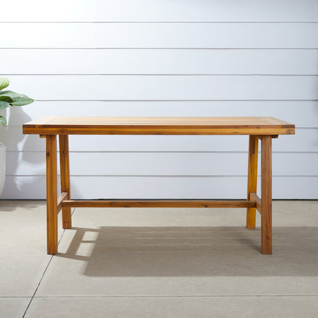 Miami outdoor patio picnic dining table