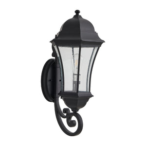 27" Outdoor Wall Lantern with Dusk to Dawn Sensor