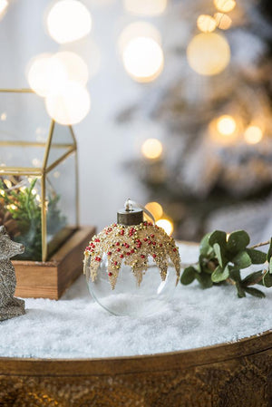 Christmas Ball Ornaments, Decorative Hanging Ball Christmas Tree Ornaments For Holiday Party Decorations