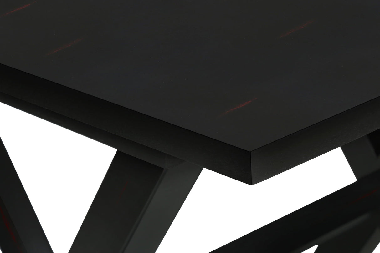 Compact Accent End Table, Square, Transitional
