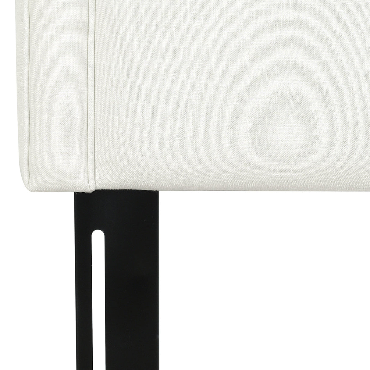Catherine Upholstered King Headboard, Antique