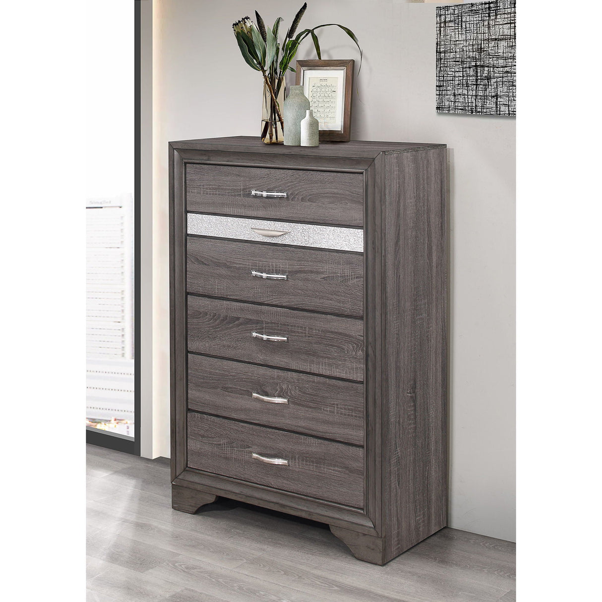 Ryder - Sparkle Chest - Gray
