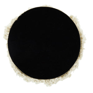 D5.1x21.7" Fringes Embellished Cone With Wooden Base