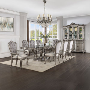 Ariadne - Side Chair (Set of 2) - Velvet & Antique Platinum