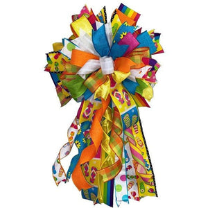 2.5" Flip Flop and Sunglasses Ribbon: Yellow (10 Yard)