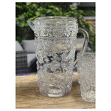 2.5-Quarts-Water-Pitcher-with-Lid,-Paisley-Unbreakable-Plastic-Pitcher,-Drink-Pitcher,-Juice-Pitcher-with-Spout-BPA-Free-Pitchers