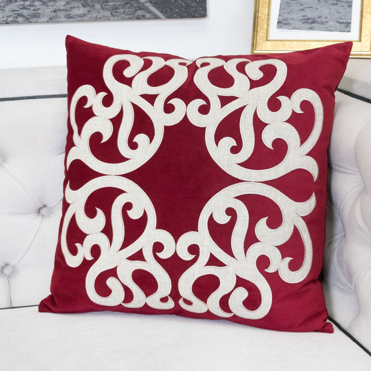 Dora - Pillow Cover With Matching Back