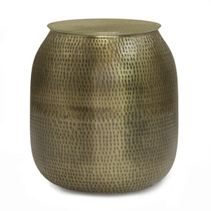 Griffen - Handcrafted Metal Storage Accent Table