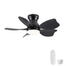 Low Profile Flush Mount Ceiling Fan With Light