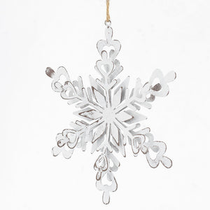 Iron Snowflake Hanger - Set of 6
