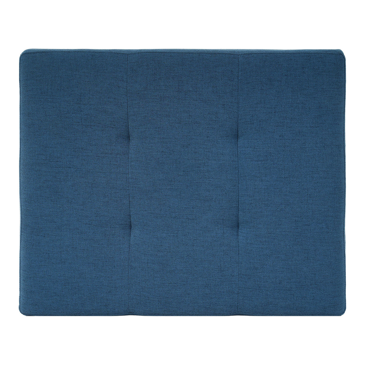 Navy Tufted Ottoman