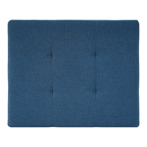 Navy Tufted Ottoman