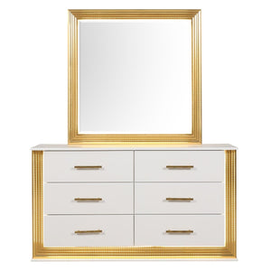 Obsession - 6 Drawer Dresser - White